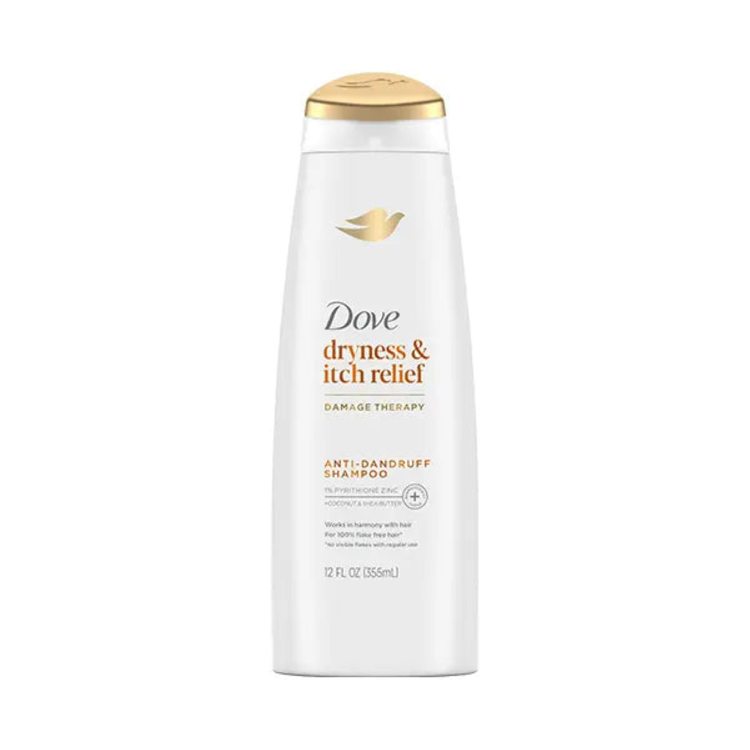 DOVE SHAM ANTI-DAND DRYNESS N ITCHY RELIEF 355ML